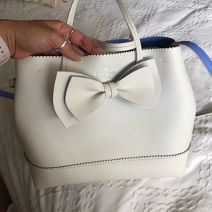 White Kate Spade purse